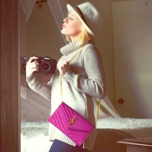 Yves Saint Laurent YSL Monogram Chain Wallet